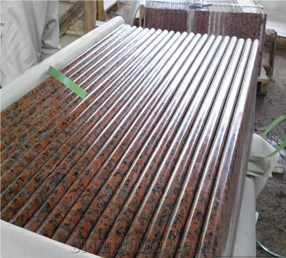 Polished Red Granite Countertop, Kitchen Countertops, Kitchen Island Tops