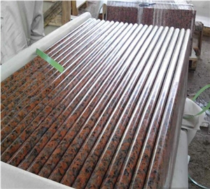 Polished Red Granite Countertop, Kitchen Countertops, Kitchen Island Tops