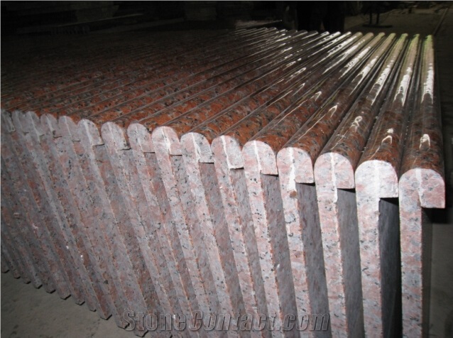 Polished Red Granite Countertop, Kitchen Countertops, Kitchen Island Tops