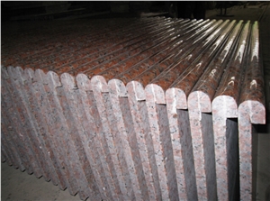 Polished Red Granite Countertop, Kitchen Countertops, Kitchen Island Tops