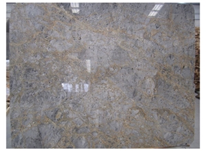 Turkey Golden Tundra Spider Marble Slab, Golden Grey Blue Marble Slab,