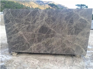 Dark Emperador Marble Block, Turkey Brown Marble