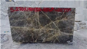 Dark Emperador Marble Block, Turkey Brown Marble