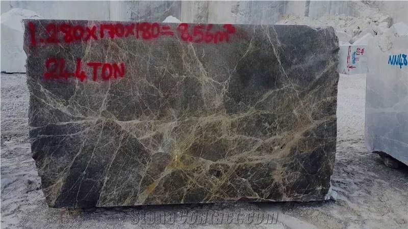 Dark Emperador Marble Block, Turkey Brown Marble