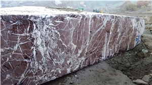 Persian Rosso Levanto, Iran Red Marble Block