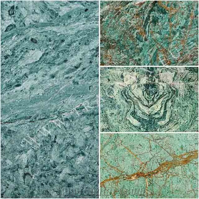 Turquoise Granite Slabs & Tiles, Iran Blue Granite