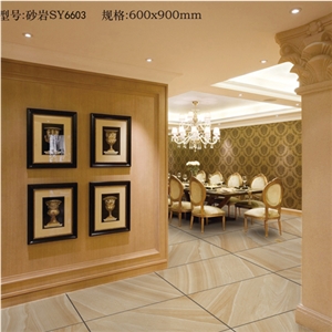 Ceramic Tiles with Sandstone Look