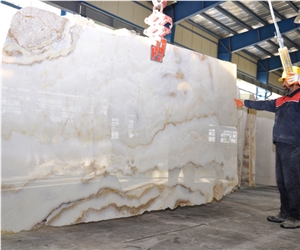 Iran White Onyx Slabs Iran White Onyx Slabs