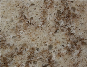 Hanstone Quartz Stone Walnut Luster, Brown Quartz Tiles & Slabs