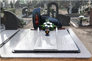 Bohus Grey Granite and Bonaccord Black Granite Monument