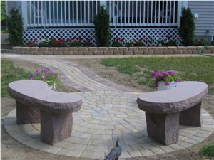 Autumn Pink Standard Kidney Benches