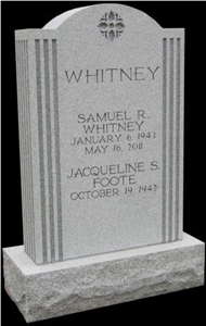 Light Barre Granite Tombstones
