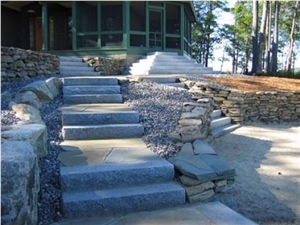 Stanstead Grey Split Face Step Treads