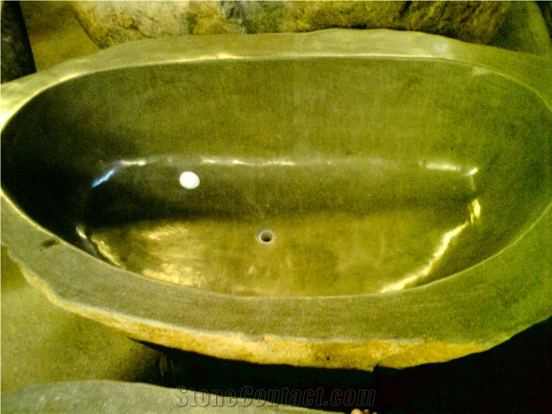 Grey Bathtub River Stone