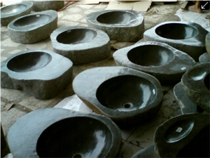 Grey River Stone Sinks & Basins Indonesia