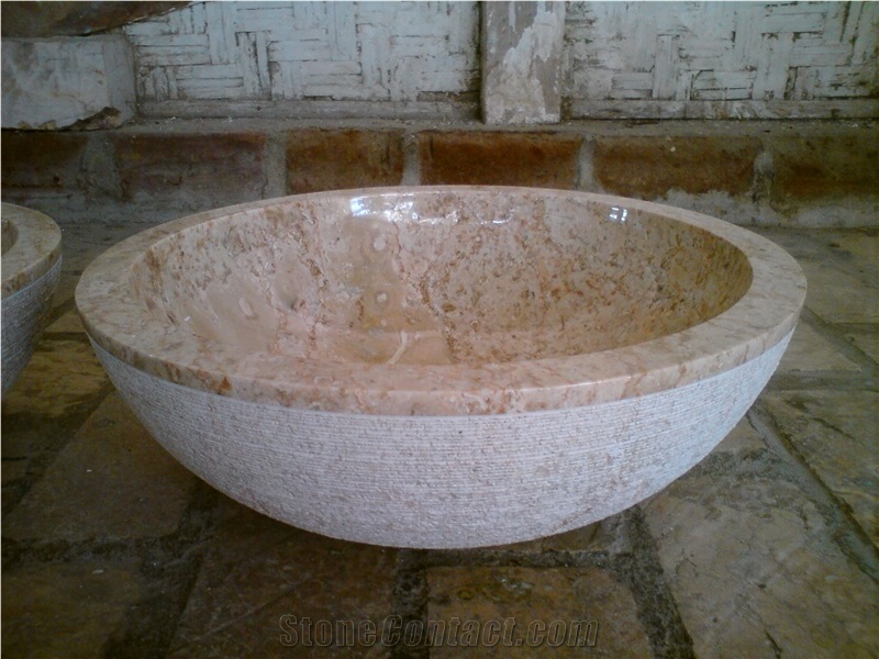 Washbasin Marble, White Marble Sinks & Basins Indonesia
