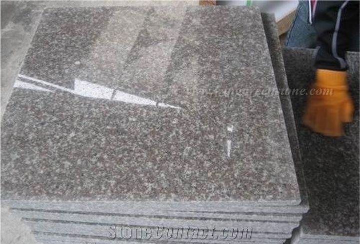Cheap G664 Polished Granite/Luo Yuan Red Granite/ Brainbrook Brown Granite/Black Spots Brown Granite/China Pink Tiles & Slabs for Floor and Wall Covering