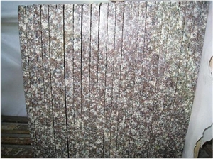 Cheap G664 Polished Granite/Luo Yuan Red Granite/ Brainbrook Brown Granite/Black Spots Brown Granite/China Pink Tiles & Slabs for Floor and Wall Covering