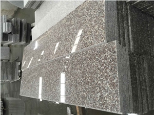 Cheap Polished G664 Granite/Luo Yuan Red Granite/ Brainbrook Brown Granite/Black Spots Brown Granite/China Pink Stairs & Steps, Treads and Threshold Cheap Polished G664 Granite/Luo Yuan Red Granite/ Brainbrook Brown Granite/Black Spots Brown Granite/China Pink Stairs & Steps, Treads and Threshold