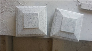 China Grey/G603/Bianco Crystal/Padang White/Sesame White Grainte Posts/ Columns Bases & Caps