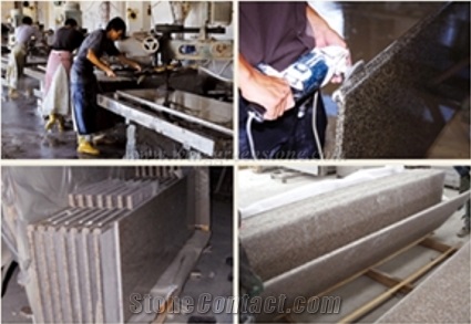 China New Rosa Beta G636/G3536/Padang Rosa/Sara Rose/Apple Pink/Sino Rose Granite Countertops for Kitchen in Good Price