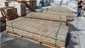Chinese Popular Beige Granite Colum Bases, G682/Giallo Rusty/Yellow Rust Granite Ionic Columns/Column Tops/Posts Chinese Popular Beige Granite Colum Bases, G682/Giallo Rusty/Yellow Rust Granite Ionic Columns/Column Tops/Posts