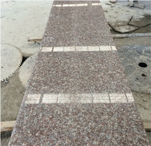 G687 Granite Polished Kitchen Countertops, Peach Red Granite/China Pink Granite Kitchen Countertop G687 Granite Polished Kitchen Countertops, Peach Red Granite/China Pink Granite Kitchen Countertop