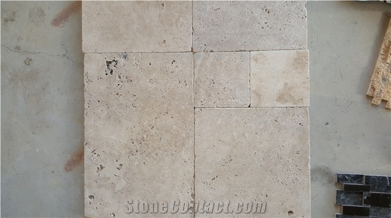 Denizli Classic Travertine French Pattern