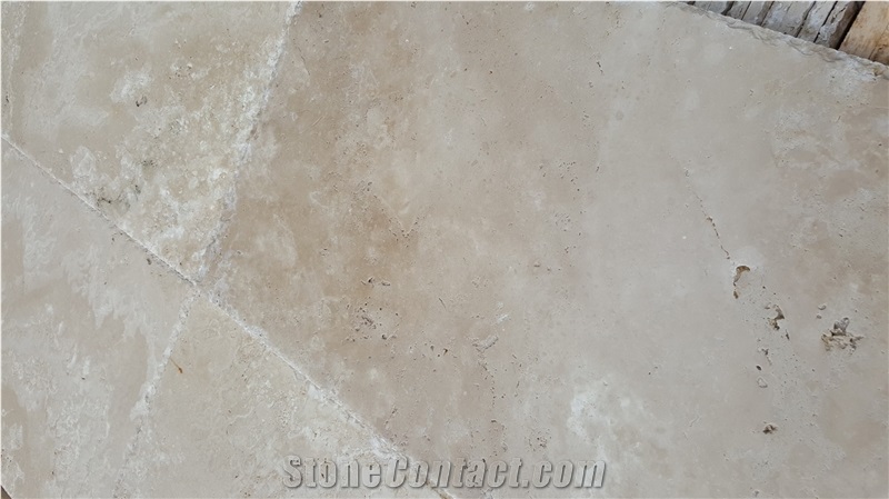 Light Classique Brusched and Chiseled Edge Travertine tiles & slabs, beige travertine floor tiles, covering tiles 