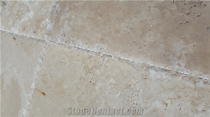 Light Classique Brusched and Chiseled Edge Travertine tiles & slabs, beige travertine floor tiles, covering tiles 