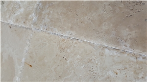Light Classique Brusched and Chiseled Edge Travertine tiles & slabs, beige travertine floor tiles, covering tiles 