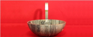Wash Basin with Irish Green Marble