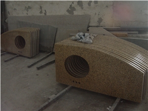 Chinese Granite Countertop, Polished Bathroom Countertops, Vanity Tops