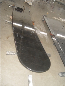 Chinese Granite Countertop, Polished Bathroom Countertops, Vanity Tops