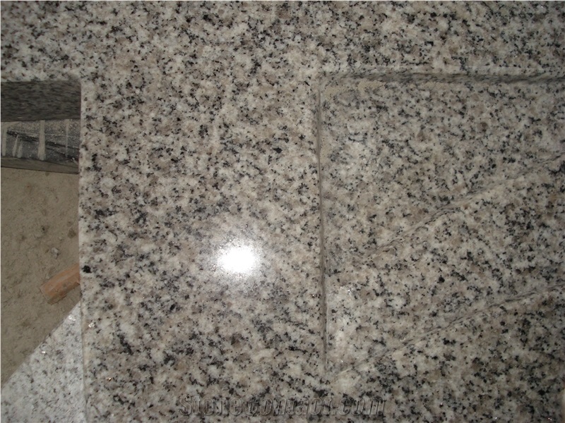 G603 Grey Granite Cross Tombstone, Western Style Tombstone, G603 Granite Monument & Tombstone