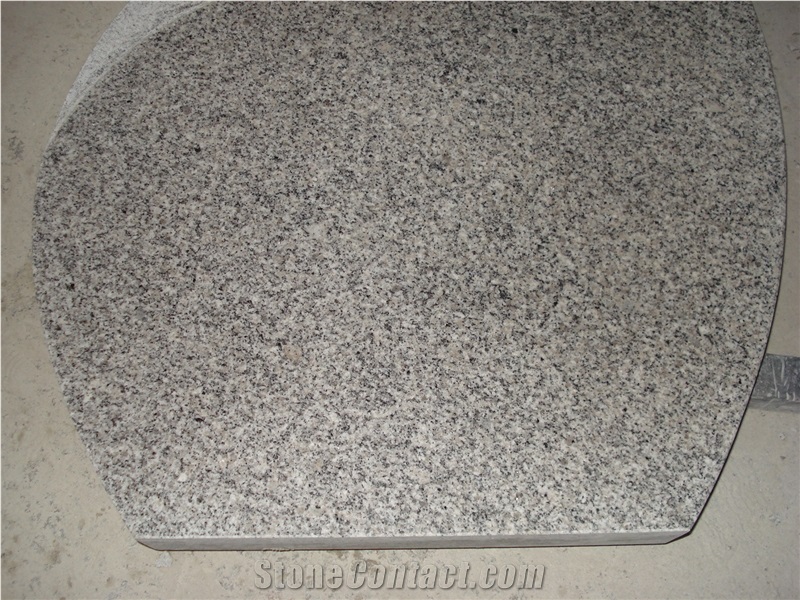 G603 Grey Granite Cross Tombstone, Western Style Tombstone, G603 Granite Monument & Tombstone
