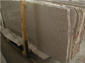 G682 Granite /Yellow Rusty Granite Tile & Slab China Yellow Granite