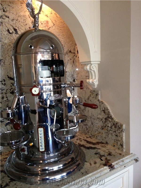Cold Spring Granite Bar Top, White Granite Kitchen Countertops Brazil