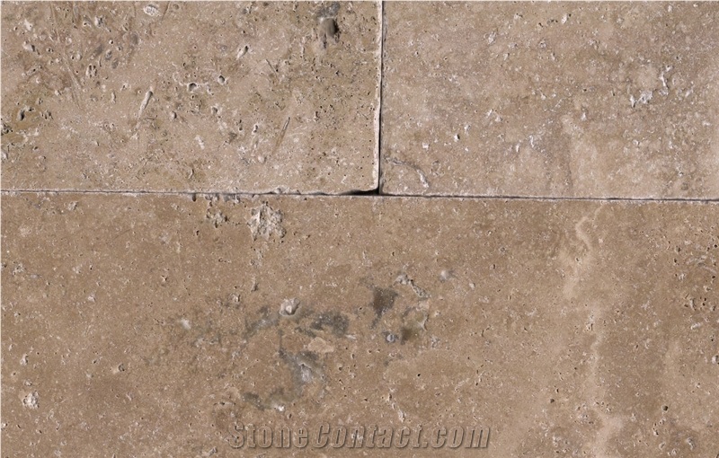 San Pablo Noce Travertine Tumbled Pattern