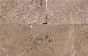 San Pablo Noce Travertine Tumbled Pattern
