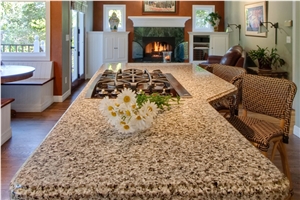 New Venetian Gold Granite Kitchen Countertop