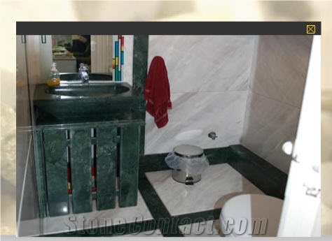Verde Antico Marble Vanity Tops