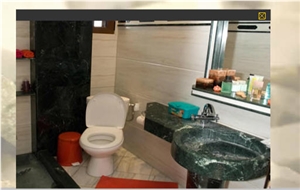Verde Antico Marble Vanity Tops