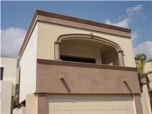 Cafe Cantera Sandstone Arches, Frames, Building Stones, Brown Sandstone for Building
