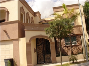 Cafe Cantera Sandstone Arches, Frames, Building Stones, Brown Sandstone for Building