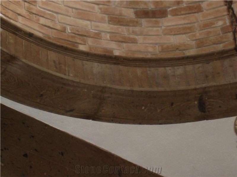 Cantera Bronce Building Ornaments, Masonry Products, Brown Cantera for Building Mexico