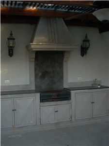 Cantera Sal Y Pimienta Kitchen Hood and Cabinet Frame