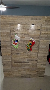 Laja Vallecillo Stacked Exposed Wall Stone