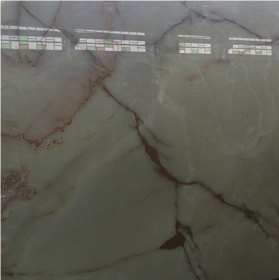 Light Green Onyx Polished Slabs