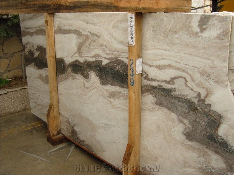 Palisandro Dark Cross Cut Marble Slabs, Tiles, White Polished Marble Floor Tiles, Wall Tiles